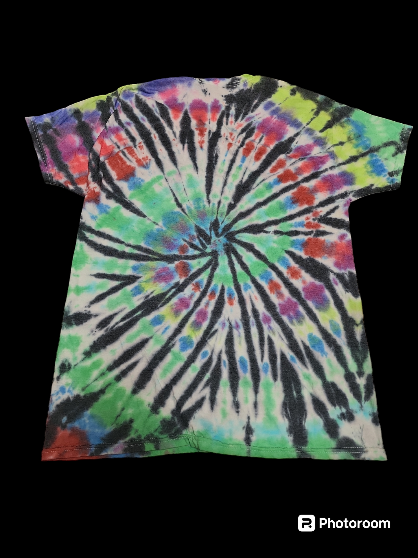 Xl tie dye v neck 07