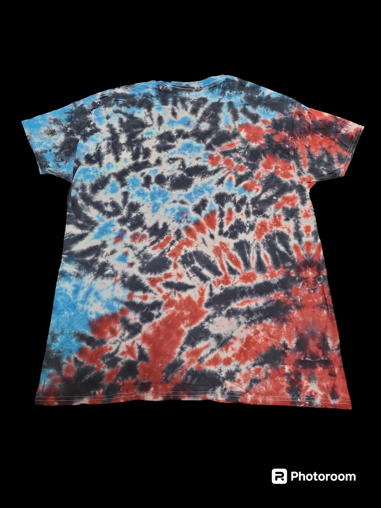 Xl tie dye v neck 09