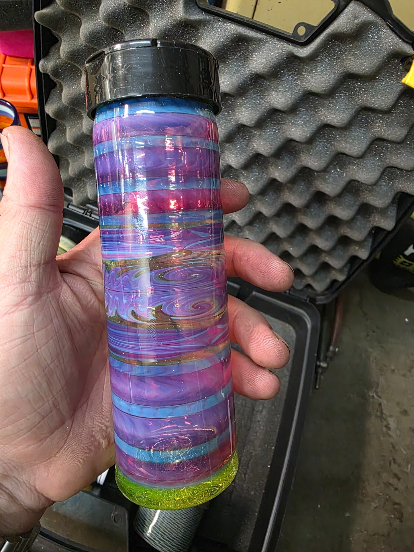 UV Reactive Color Band XL Spice Jar