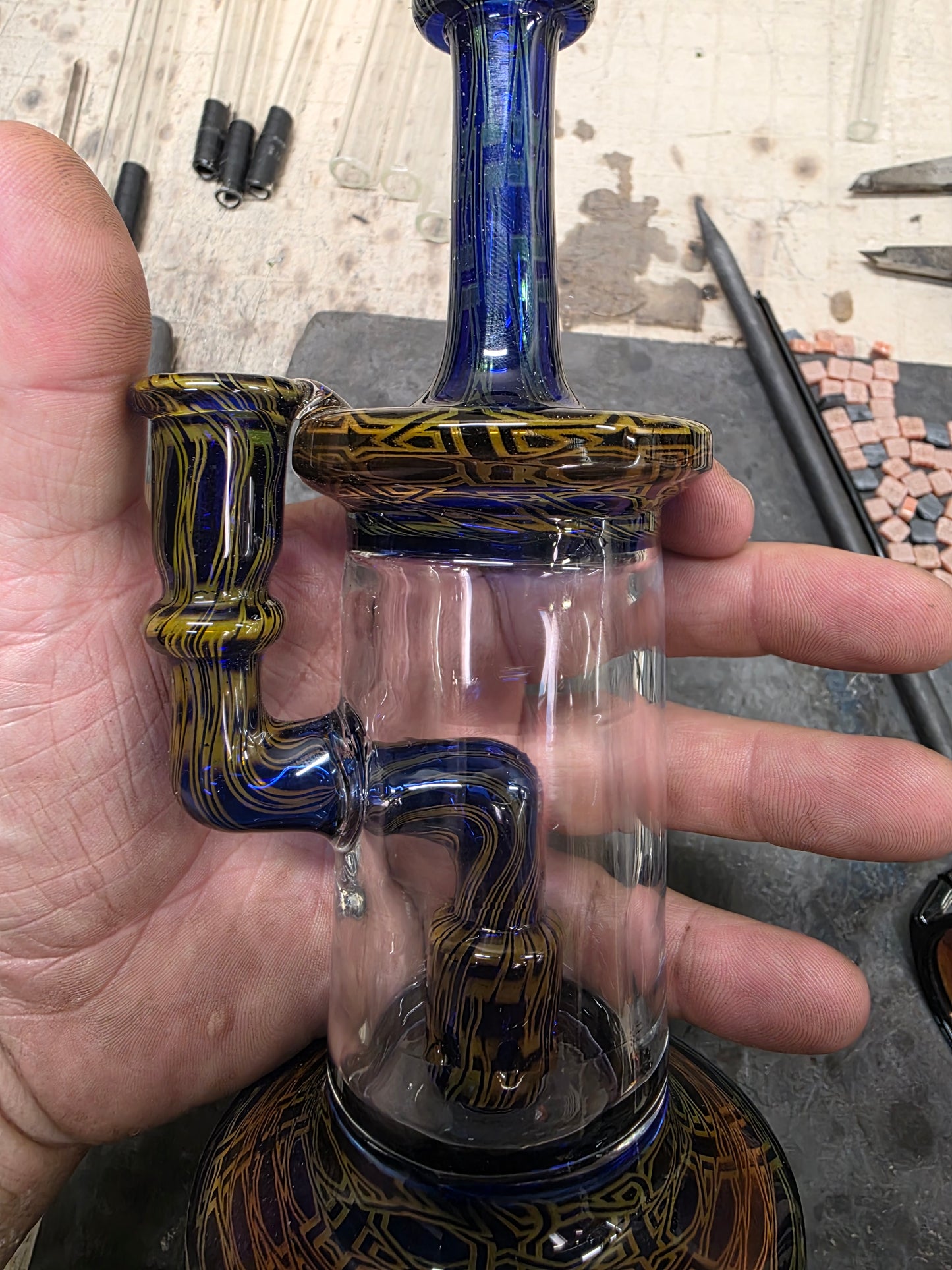 10mm laser etched rig