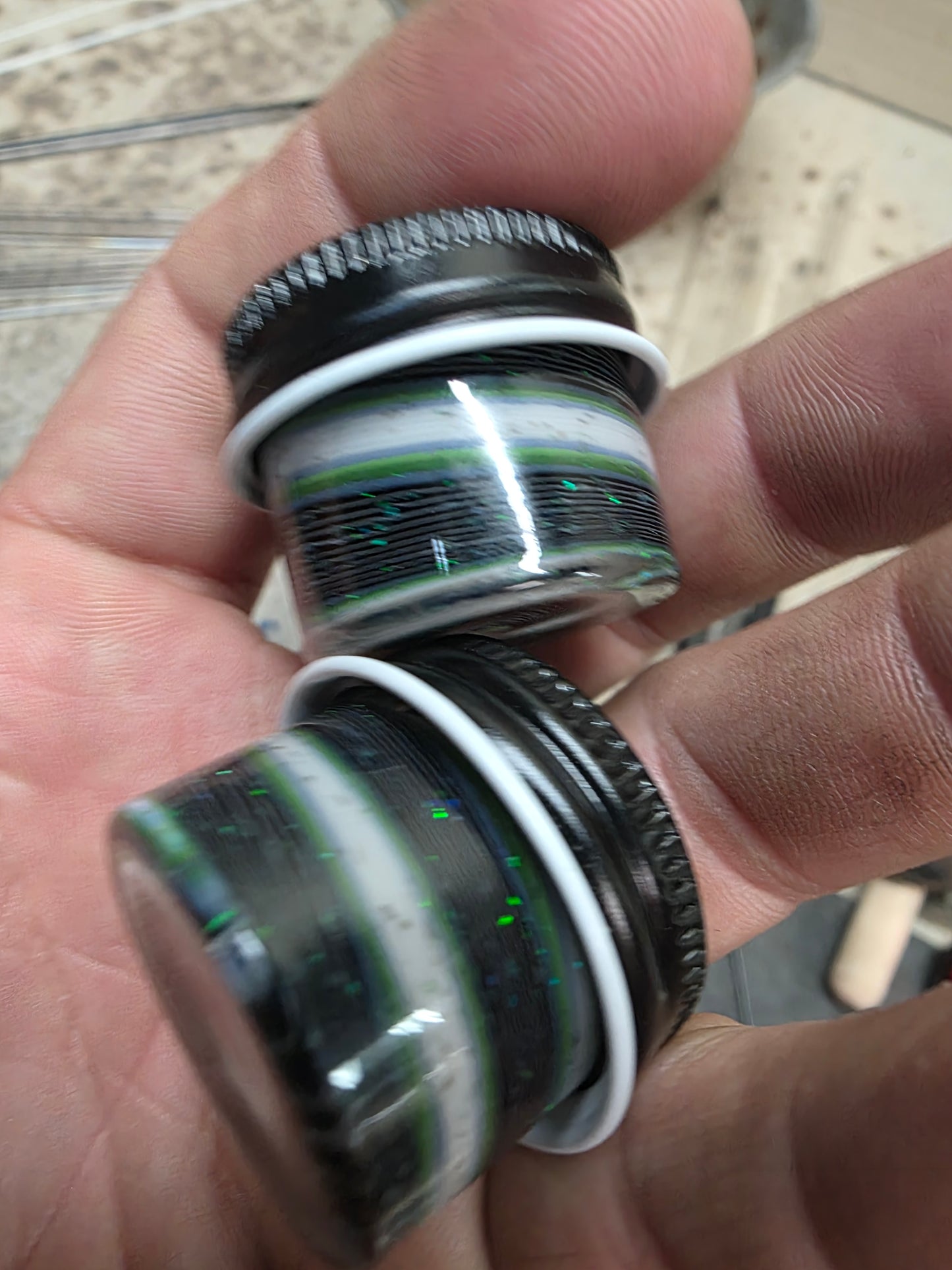 Micro Emerald Nebula Jar