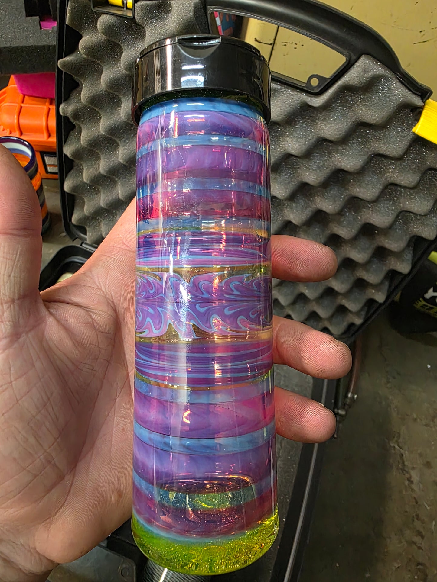 UV Reactive Color Band XL Spice Jar