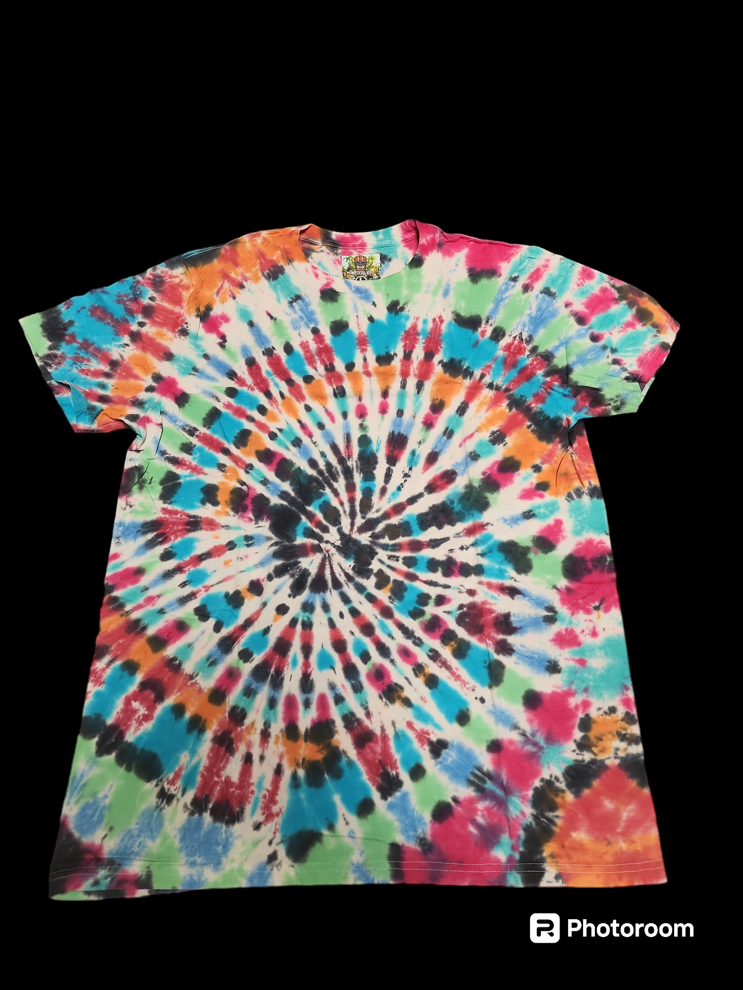 Large tie dye crew neck 01