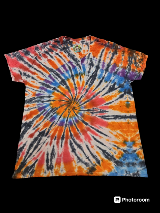 Xl tie dye v neck 03