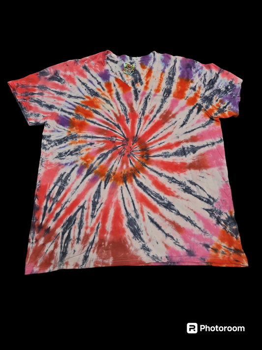 Xl tie dye v neck 04