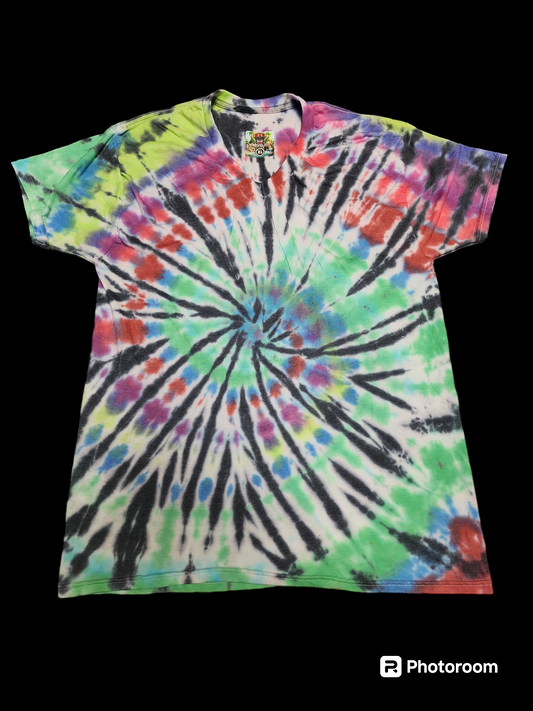 Xl tie dye v neck 07