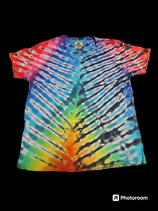 Xl tie dye v neck 14