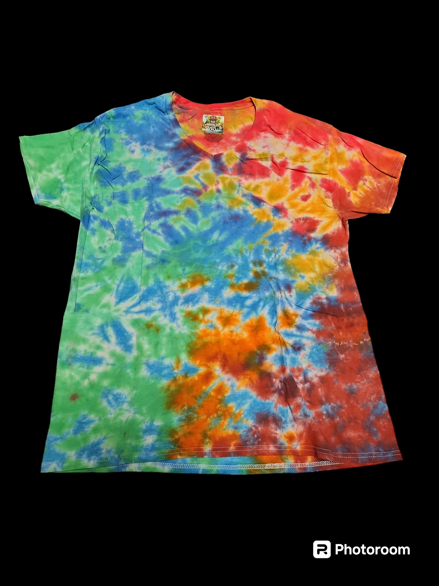 Xl tie dye v neck 15