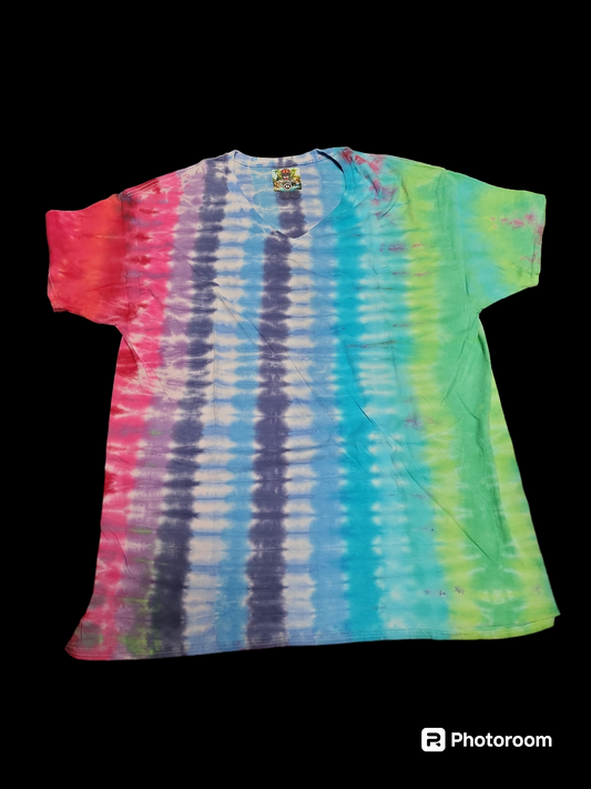 Xl tie dye v neck 16