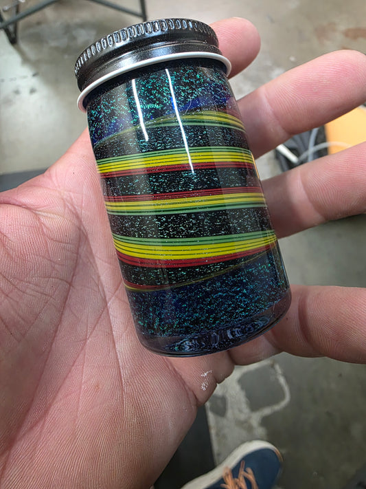 Xl Cosmic Rasta Dichro Jar