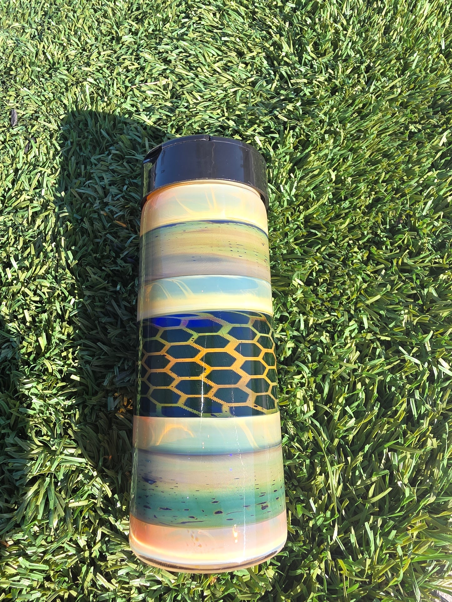 Honeycomb Band Fume spice Jar