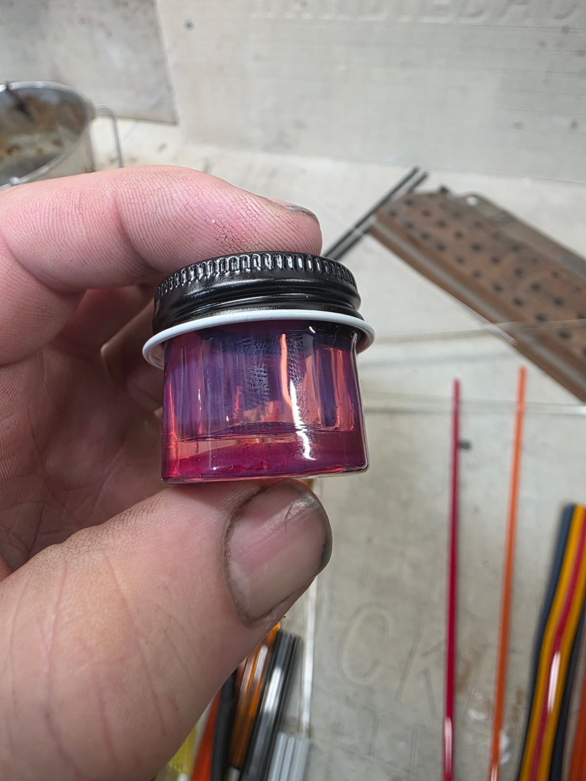 Micro telemagenta jar