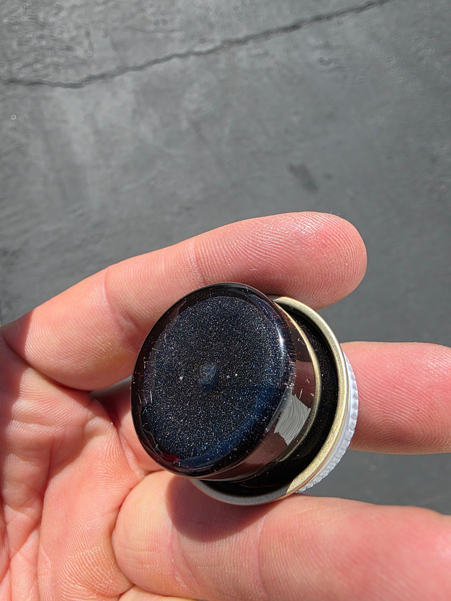 Micro candy apple red jar