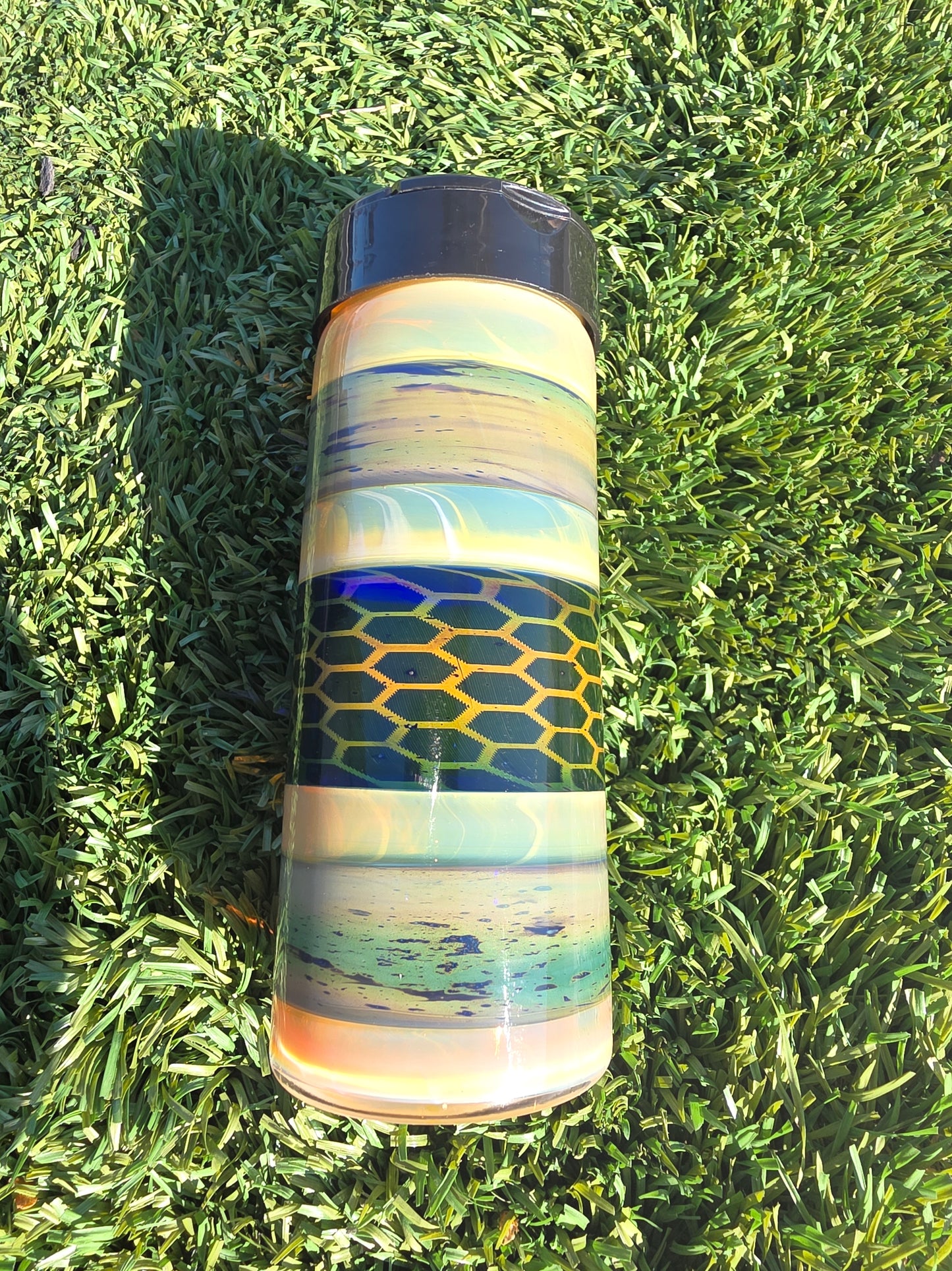 Honeycomb Band Fume spice Jar