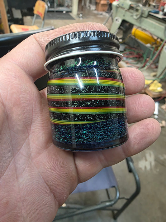 Large Cosmic Rasta Dichro Jar