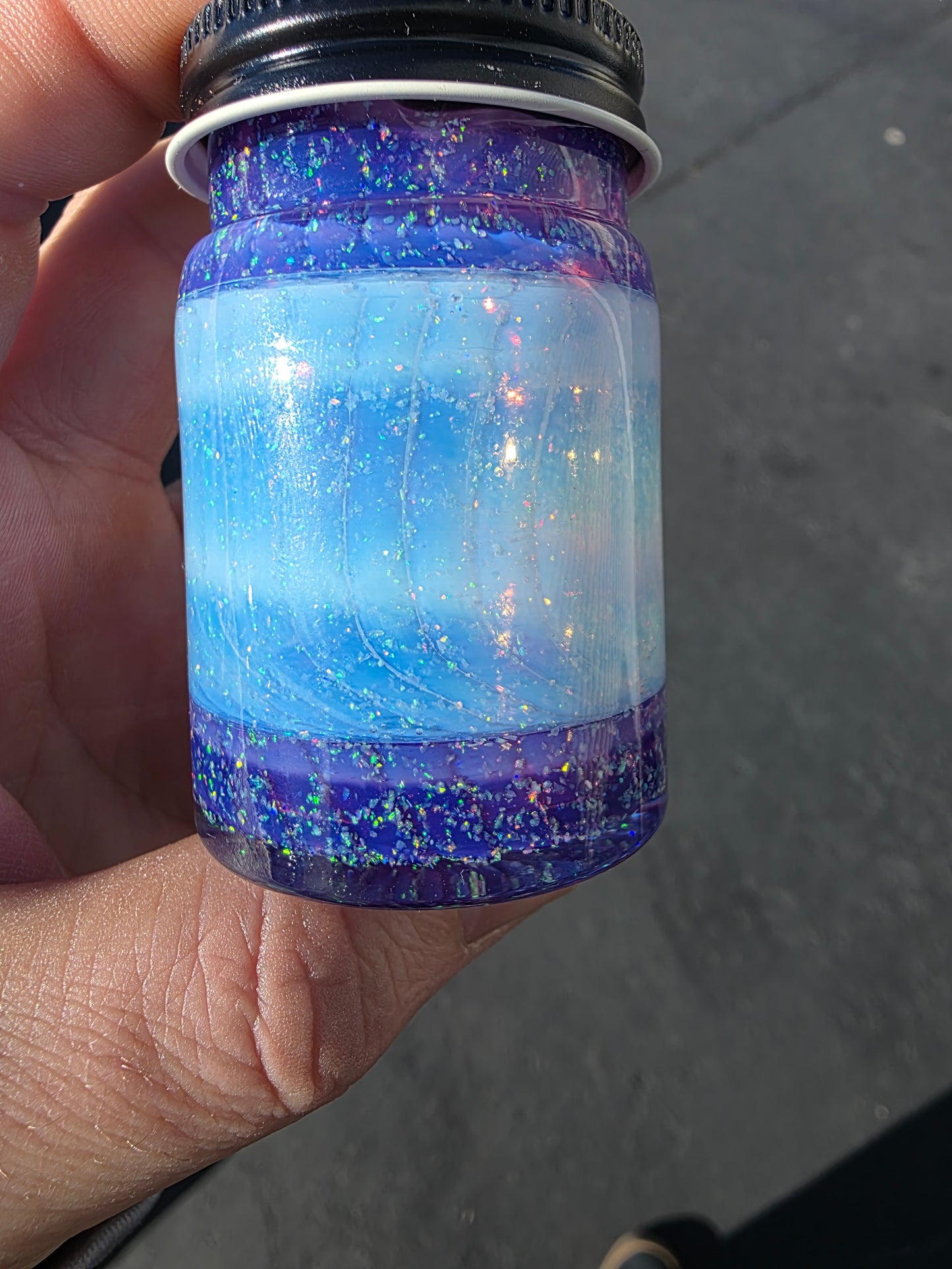 Xl purple waters jar