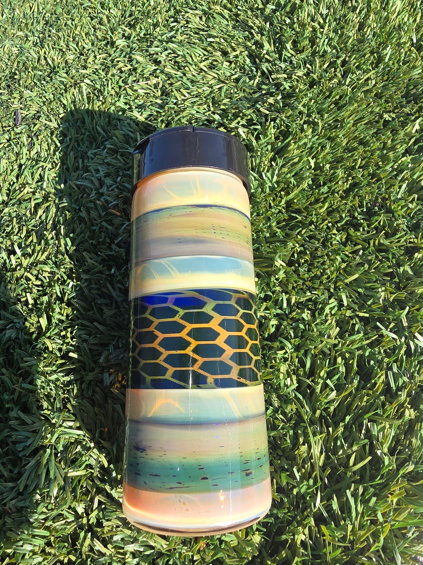 Honeycomb Band Fume spice Jar