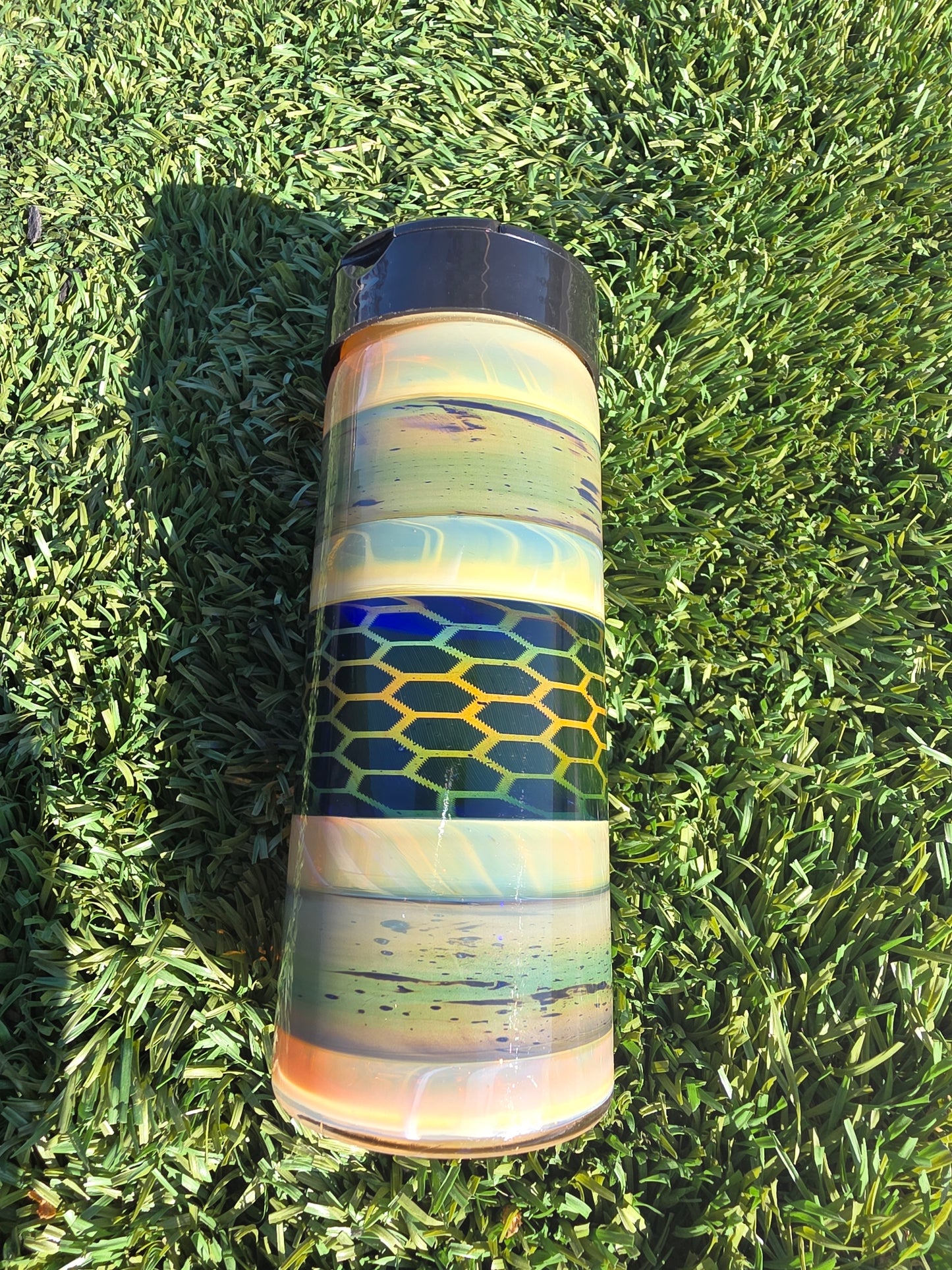 Honeycomb Band Fume spice Jar